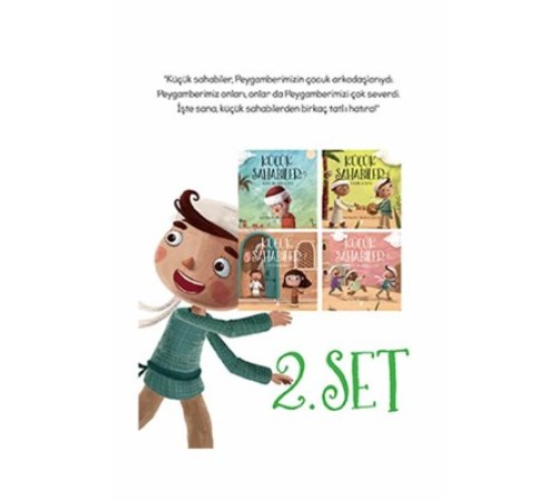 Küçük Sahabiler Seti 2 (4 Kitap)