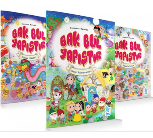 Bak Bul Yapıştır (3 Kitap)