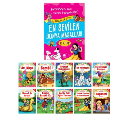 En Sevilen Dünya Masalları (10 Kitap)