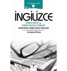 İngilizce Yabancı Medya ve Formal İngilizce Terimleri (Mini Glossary Series 5)