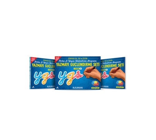 Yazmayı Güçlendirme Seti 1. Kademe  (7 Yaş)