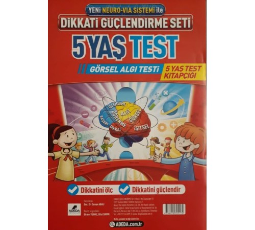 Dikkati Güçlendirme Seti 5 Yaş Test Dikkati Güçlendirme Seti 5 Yaş Test