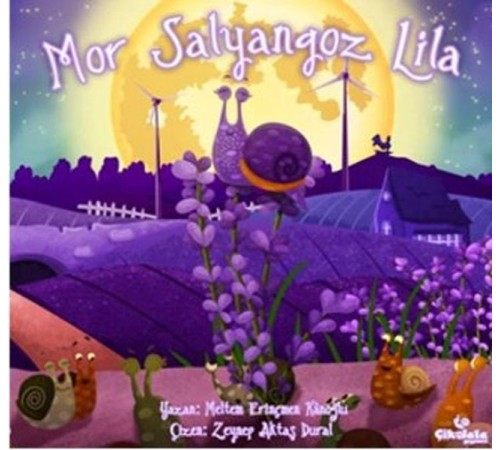 Mor Salyangoz Lila