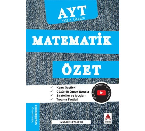 Delta Kültür YKS 2. Oturum Matematik Özet