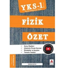 Delta Kültür YKS 1. Oturum Fizik Özet (TYT)
