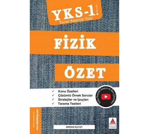 Delta Kültür YKS 1. Oturum Fizik Özet (TYT)
