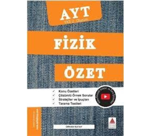 Delta Kültür YKS 2. Oturum Fizik Özet