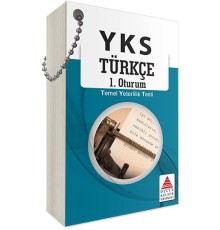 Delta Kültür YKS 1. Oturum Türkçe Kartları (TYT)