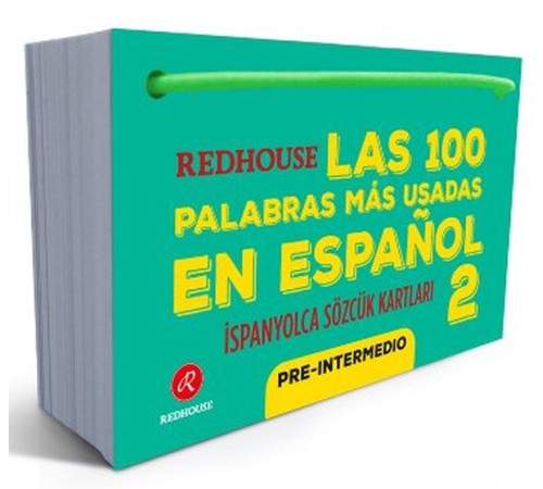 Redhouse Las 100 Palabras Mas Usadas En Espanol - İspanyolca Sözcük Kartları 2