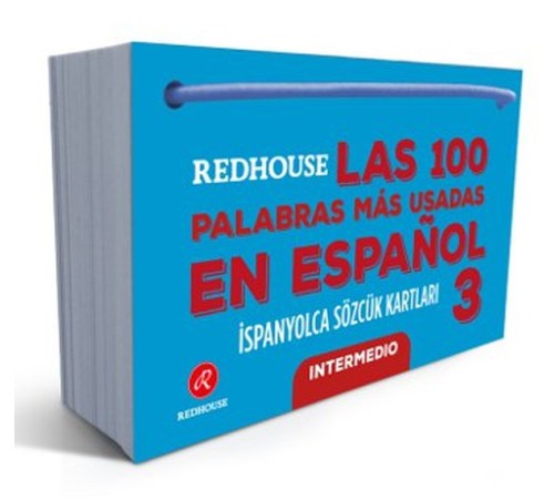 Redhouse Las 100 Palabras Mas Usadas En Espanol - İspanyolca Sözcük Kartları 3