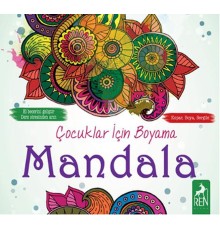 Çocuklar İçin Boyama - Mandala