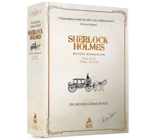Sherlock Holmes Bütün Romanlar Tek Cilt (Özel Basım)