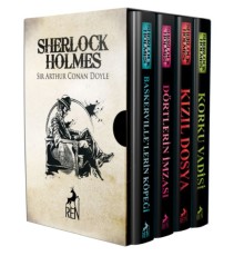 Sherlock Holmes Roman Seti (4 Kitaplık Kutulu Set)