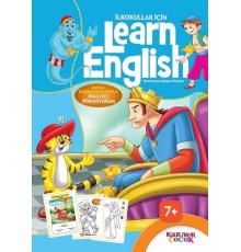 İlkokullar İçin Learn English - Mavi