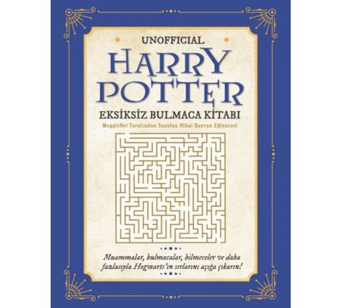 Unofficial Harry Potter Eksiksiz Bulmaca Kitabı Unofficial Harry Potter Eksiksiz Bulmaca Kitabı
