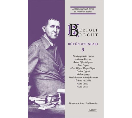 Bertolt Brecht Bütün Oyunları 3