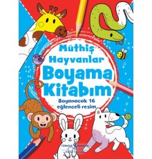 Müthiş Hayvanlar Boyama Kitabım