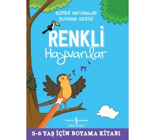 Renkli Hayvanlar - Süper Hayvanlar Boyama Serisi