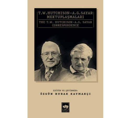 T. W. Hutchison - A. G. Sayar Mektuplaşmaları