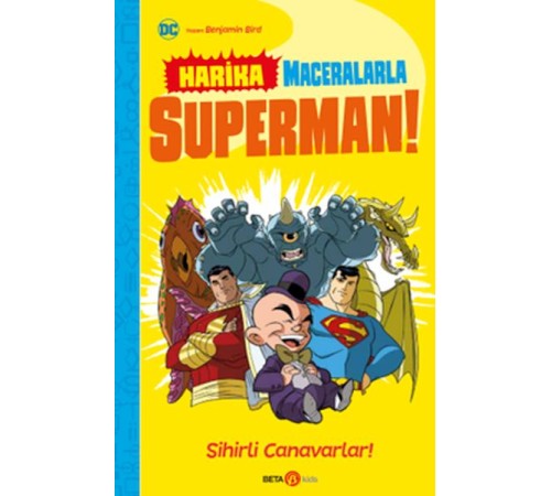 Dc Harika Maceralarla Superman! Sihirli Canavarlar!