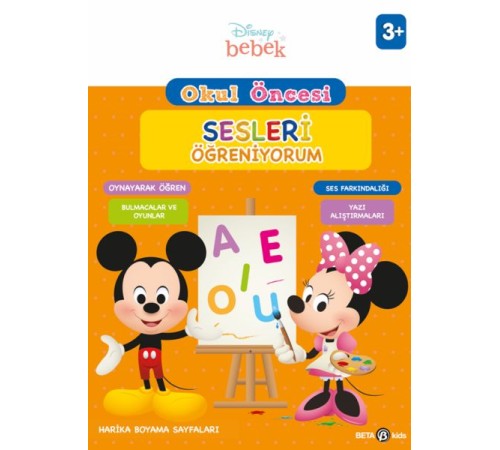 Disney Eğitsel Okul Öncesi Sesleri Öğreniyorum
