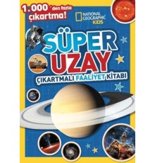 National Geographic Kids Süper Uzay Çıkartmalı Faaliyet Kitabı