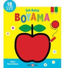 Çok Kolay Boyama Elmalı Resim Kitabım