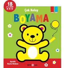 Çok Kolay Boyama Ayıcıklı Resim Kitabım