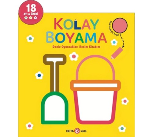 Kolay Boyama Deniz Oyuncakları Resim Kitabım