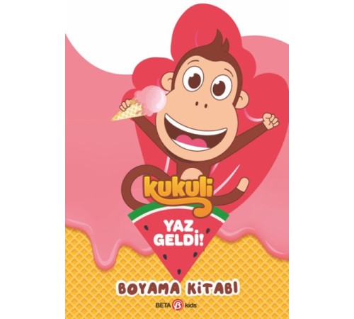 Kukuli Yaz Geldi! Boyama Kitabı