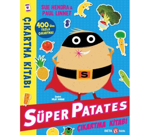 Süper Patates Çıkartma Kitabı