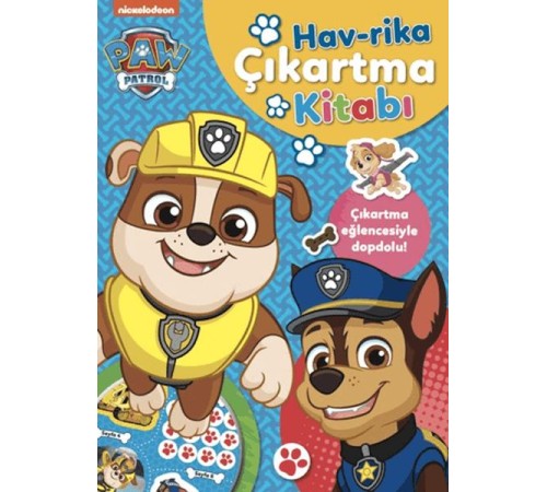 Paw Patrol - Hav-rika Çıkartma Kitabı