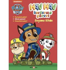 Paw Patrol Hav Hav Kurtarma Görevi Boyama Kitabı