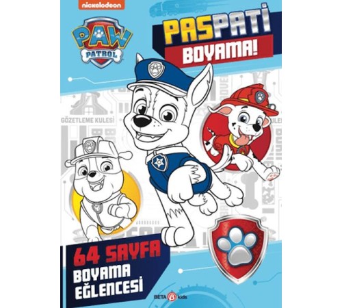 PAW Patrol - Paspati Boyama Kitabı
