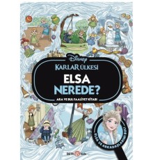 Disney Karlar Ülkesi Elsa Nerede? Ara ve Bul Faaliyet Kitabı