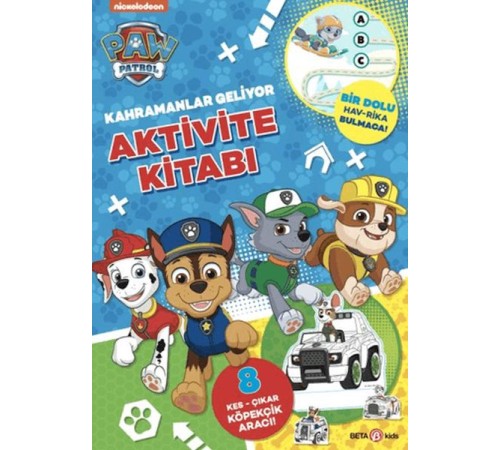 Paw Patrol - Kahramanlar Geliyor Aktivite Kitabı