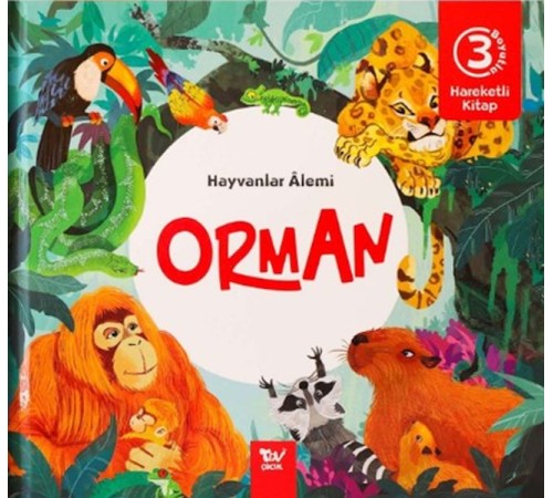 Hareketli Kitap 3d Hayvanlar Alemi Orman