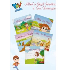 Les Beaux Noms D' Allah ( Allahın Güzel İsimleri 3 Set 5 Kitap )