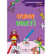 Oyun Vakti - Boyama Kitaplarım 3-4 Yaş