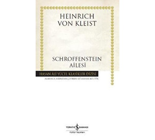 Schroffensteın Ailesi - Hasan Ali Yücel Klasikleri