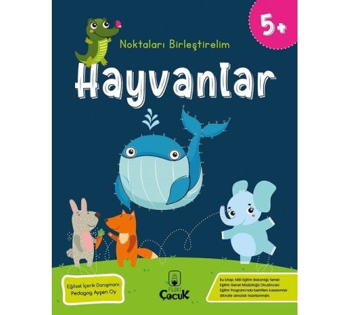 Noktaları Birleştirelim - Hayvanlar +5 Yaş