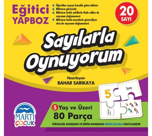 Sayılarla Oynuyorum - Eğitici Yapboz Sayılarla Oynuyorum - Eğitici Yapboz