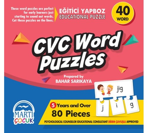 Cvc Word Puzzles - Eğitici Yapboz Cvc Word Puzzles - Eğitici Yapboz