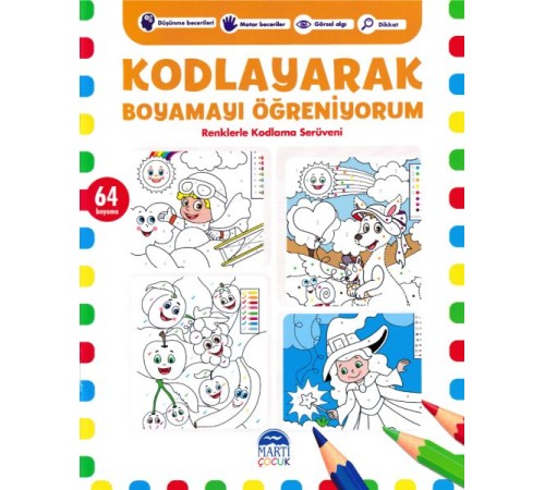 Kodlayarak Boyamayı Öğreniyorum 7 - Renklerle Kodlama Serüveni