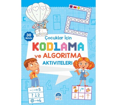 Çocuklar İçin Kodlama ve Algoritma Aktiviteleri - Mavi