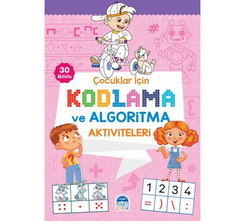 Çocuklar İçin Kodlama ve Algoritma Aktiviteleri - Pembe