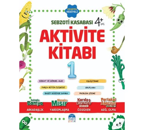 Aktivite Kitabı 1 - Sebzoti Kasabası