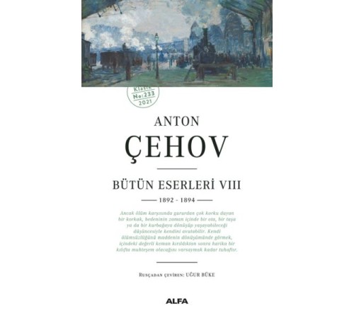 Anton Çehov Bütün Eserleri 8