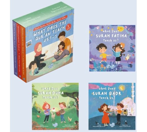 What Does The Qur’an Teach Us?-1 İngilizce Mini Meal Seti 1 (3 Kitap)