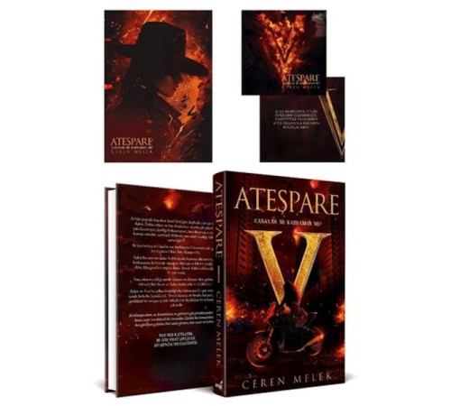 Ateşpare 1 - Canavar mı? Kahraman mı? (Ciltli)